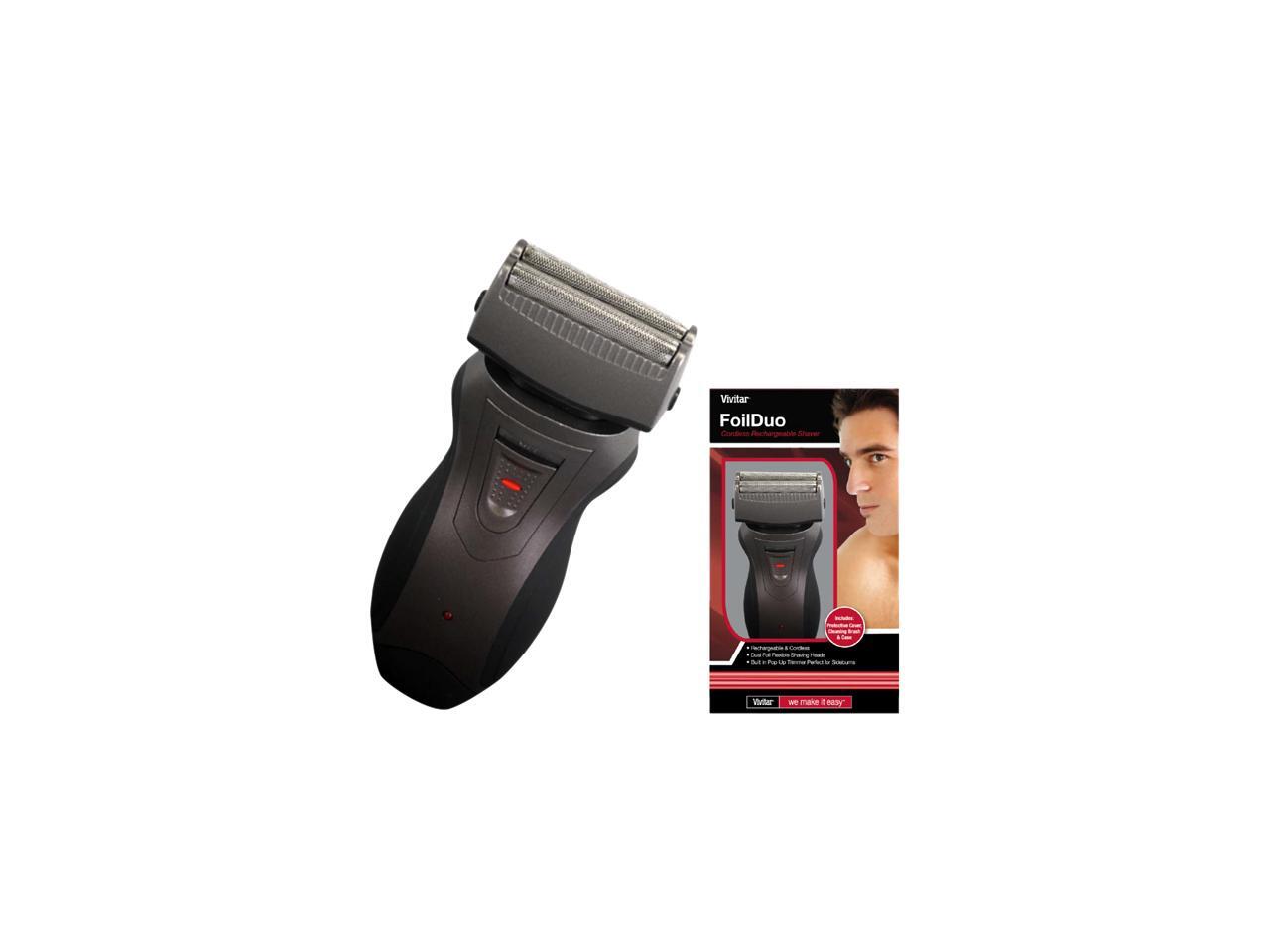 Vivitar PGV003 Two Head Foil Shaver Black
