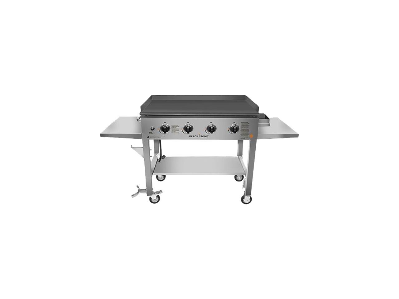 Blackstone 1560 Silver 36 in. 4Burner Propane Gas Grill in Stainless