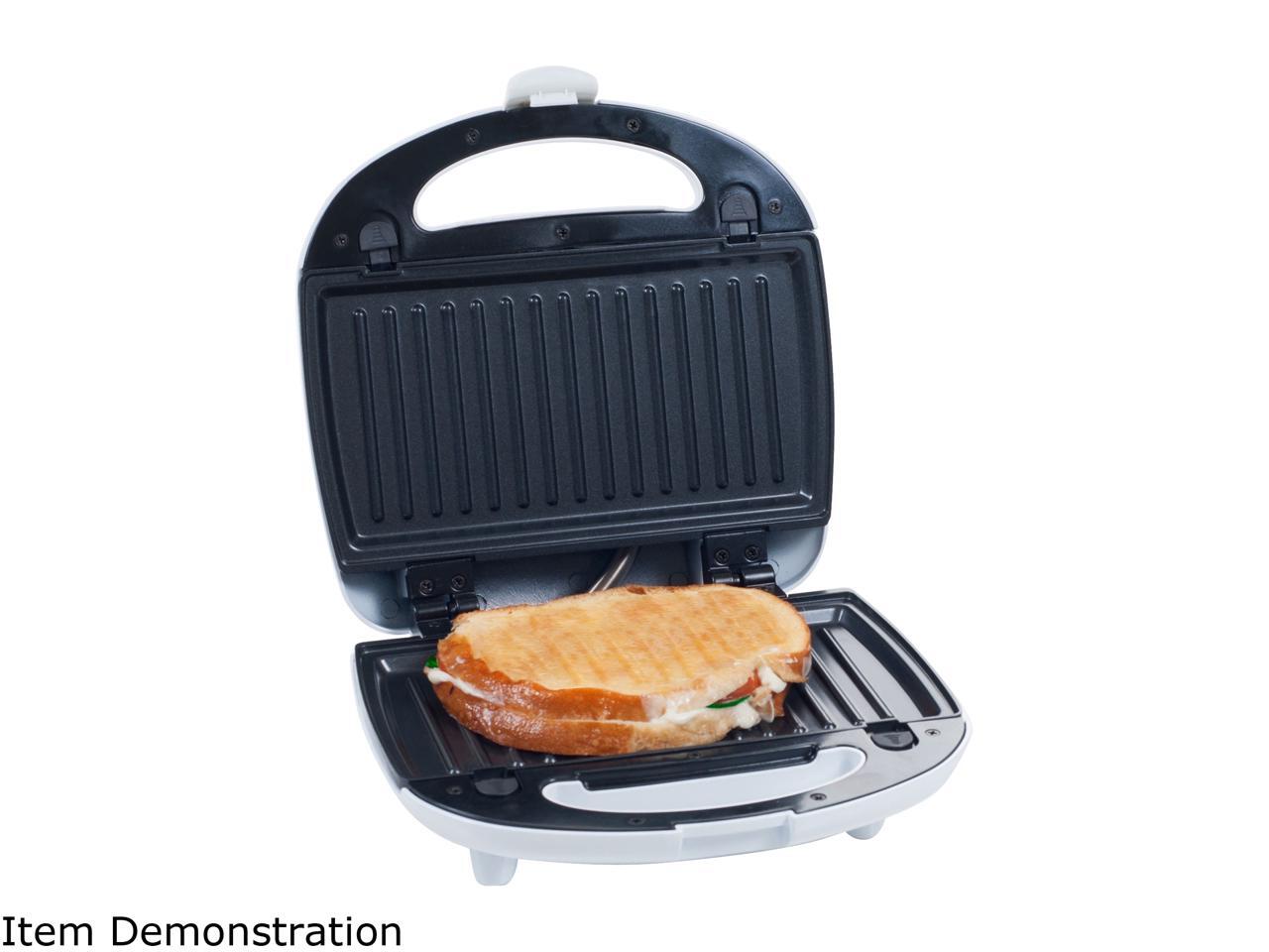 Chef Buddy 82SW81 3 in 1 Sandwich Panini Press and Waffle Maker Iron