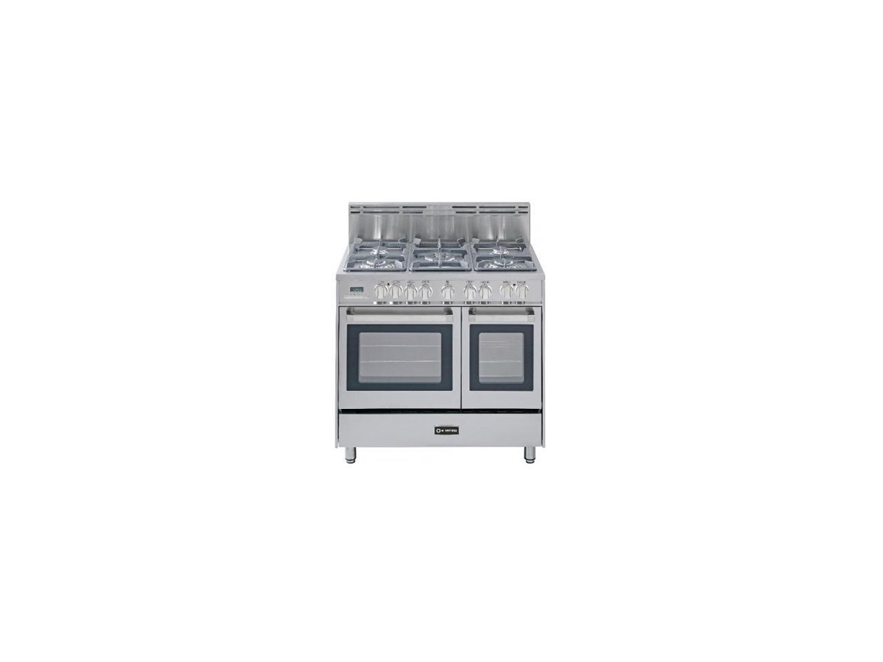 Verona 36" Double Oven Dual Fuel Range VEFSGE365DSS