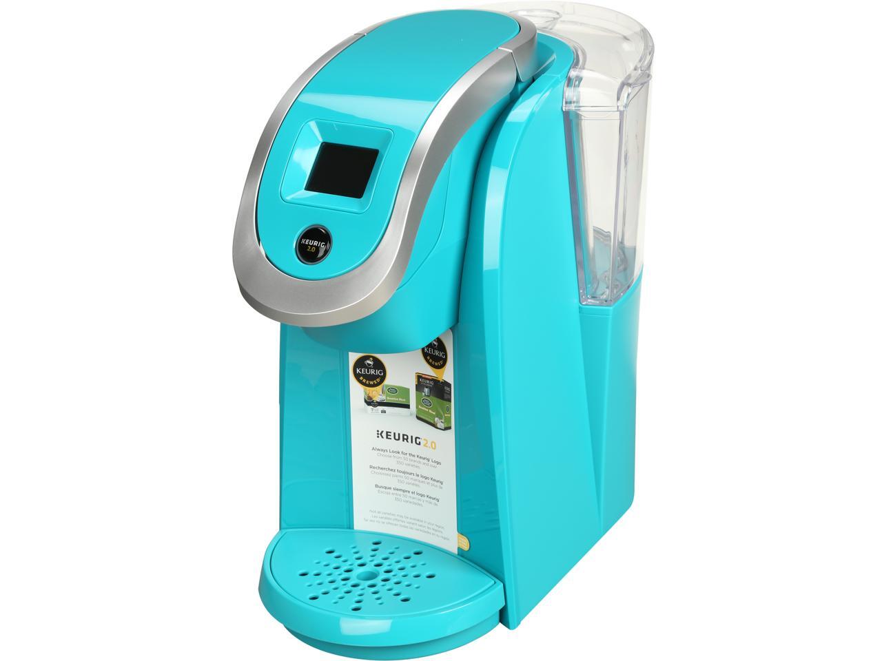 Open Box Keurig 20408 K250 Keurig 2.0 Brewer Torquoise