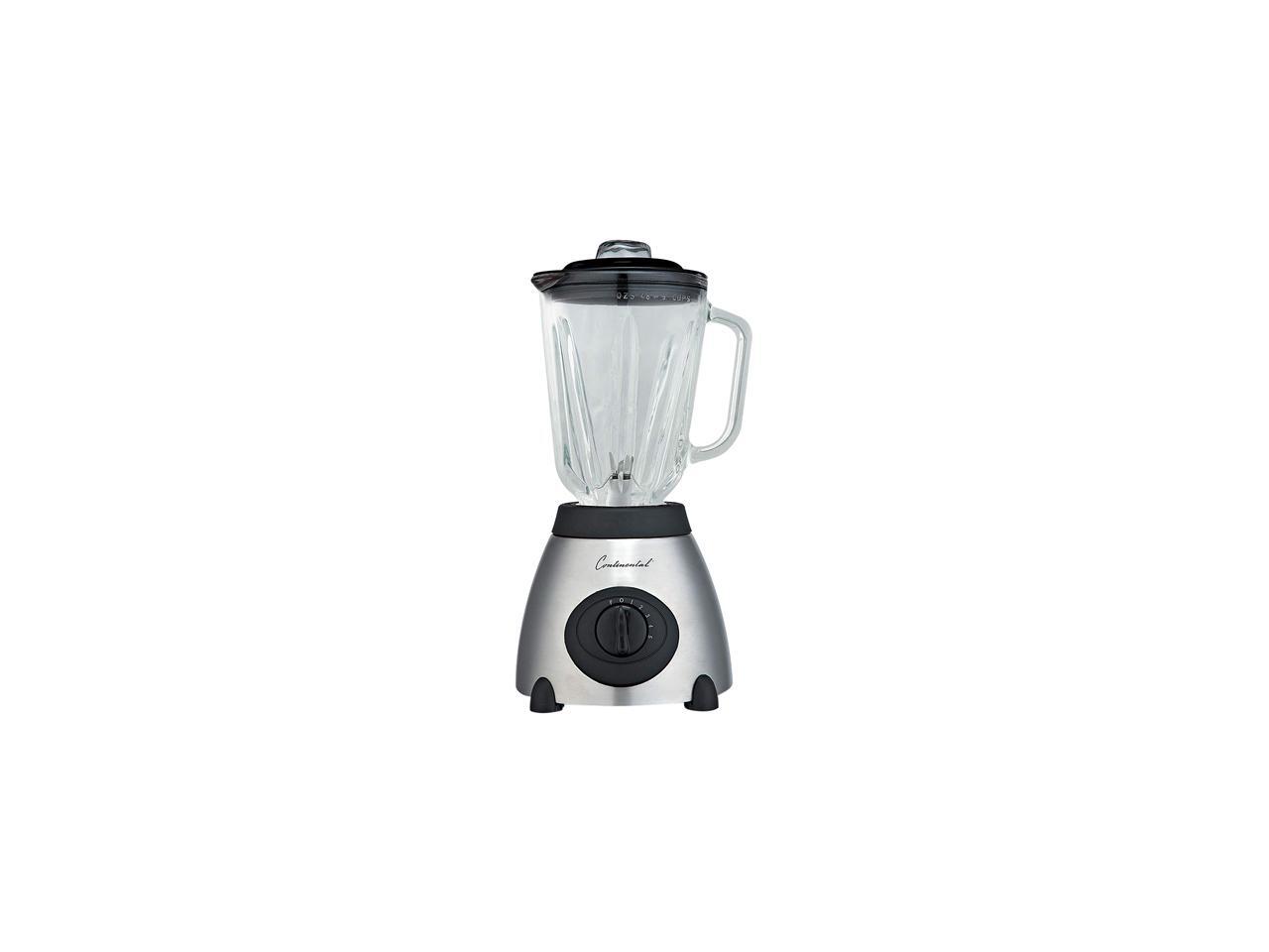 Continental Electric CP42148 5Speed Blender (6Cup), Powerful 500W