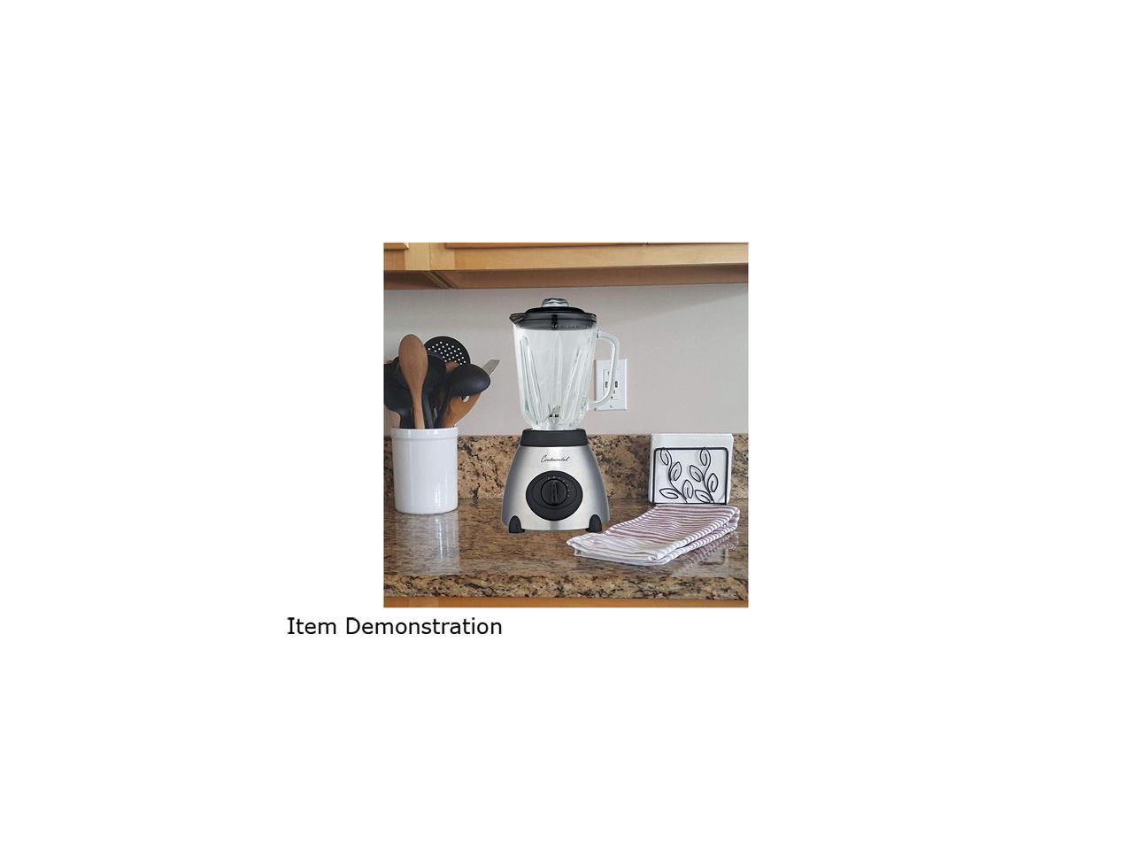 Continental Electric CP42148 5Speed Blender (6Cup), Powerful 500W