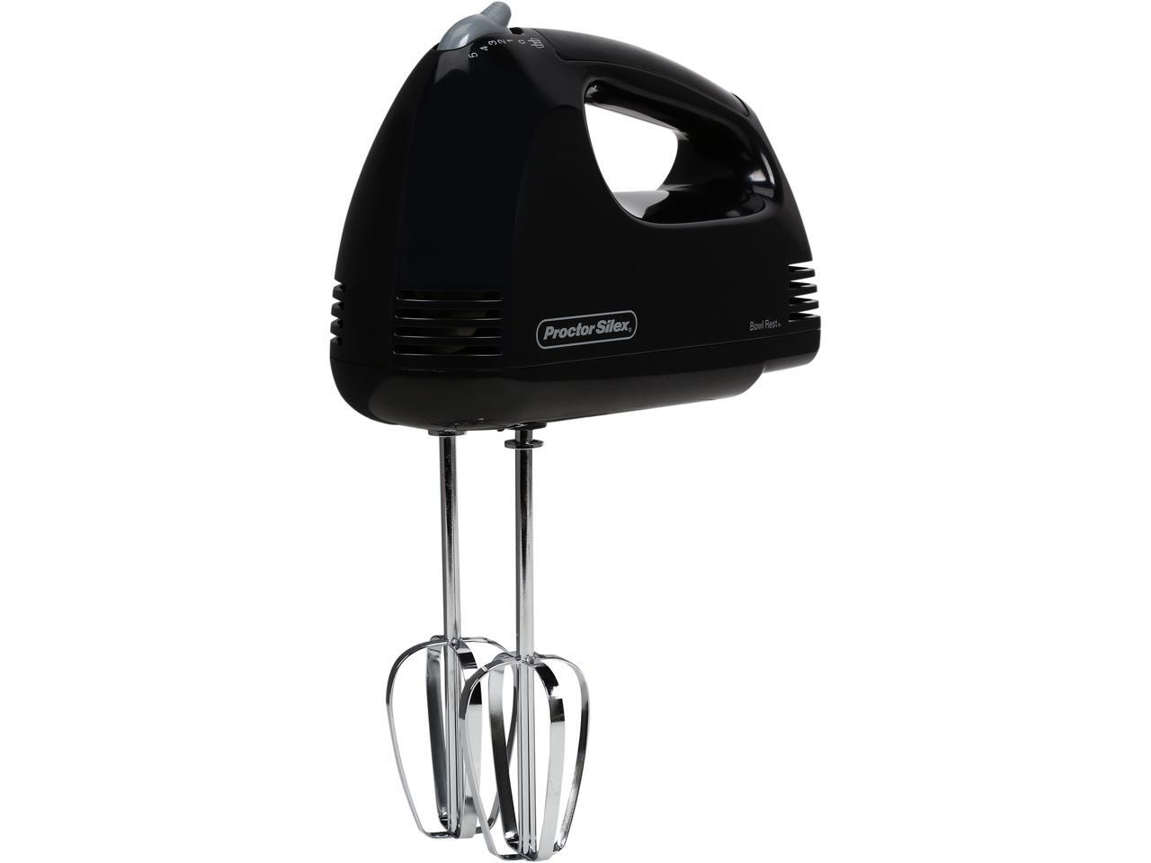 Proctor Silex 62507 5Speed Easy Mix Hand Mixer, Black