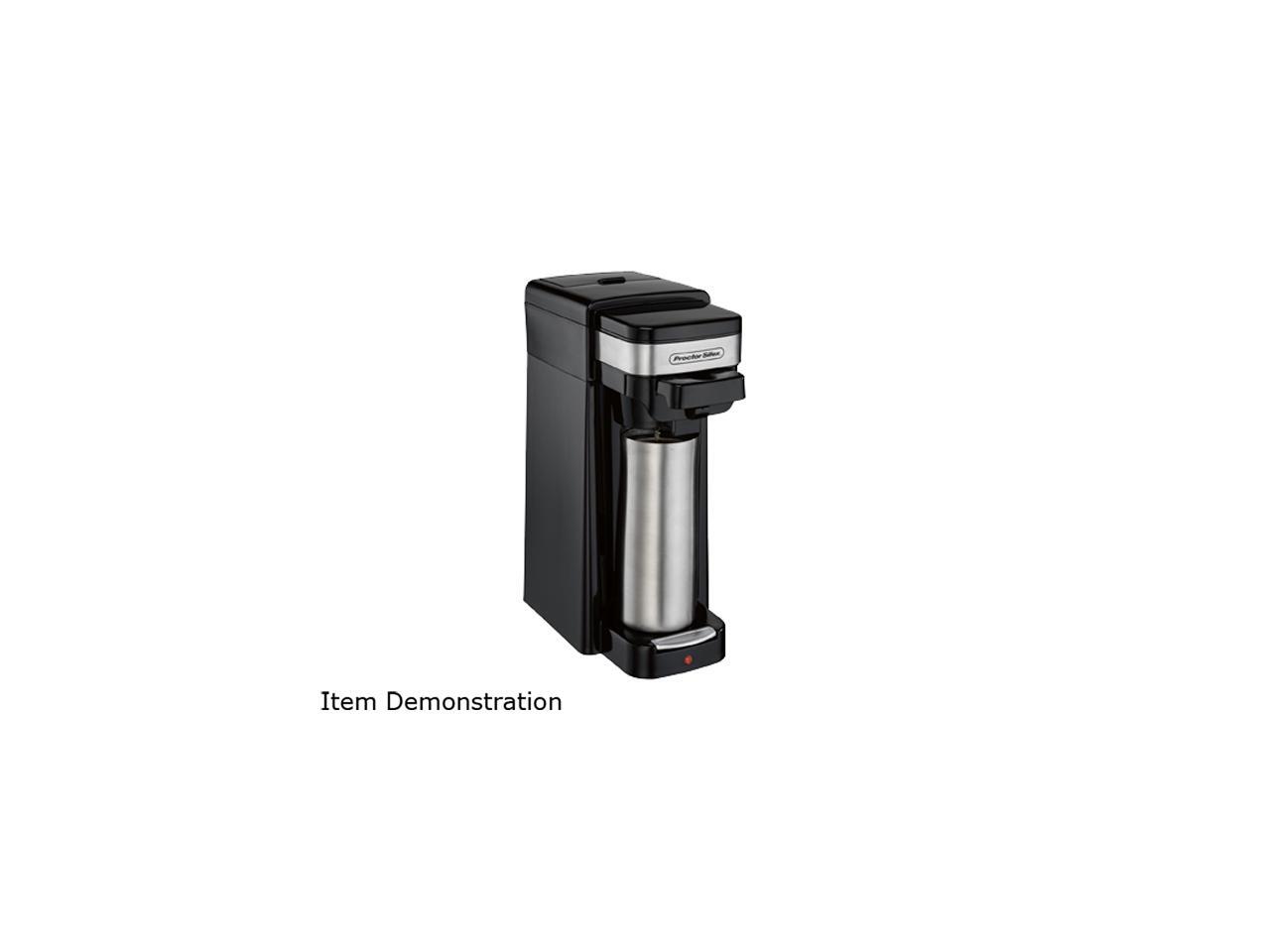 Proctor Silex 49969 Black SingleServe Coffee Maker (black)