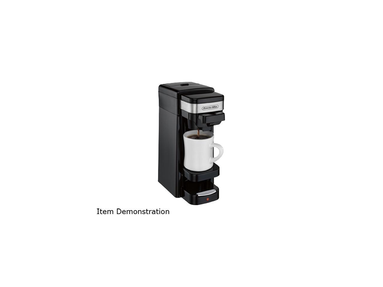 Proctor Silex 49969 Black SingleServe Coffee Maker (black)