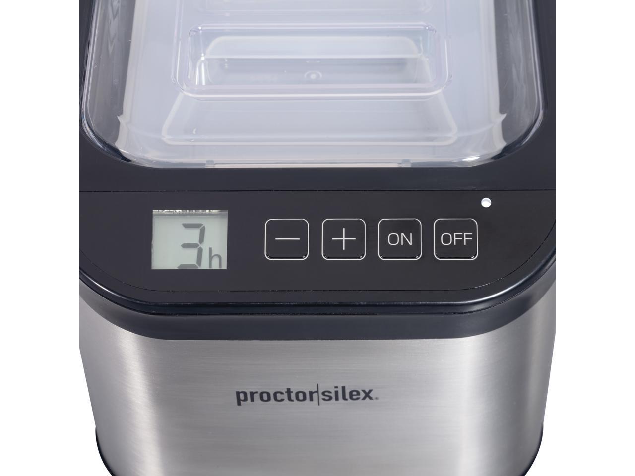 Proctor Silex 86300PS Yogurt Maker, 32 oz, Stainless Steel