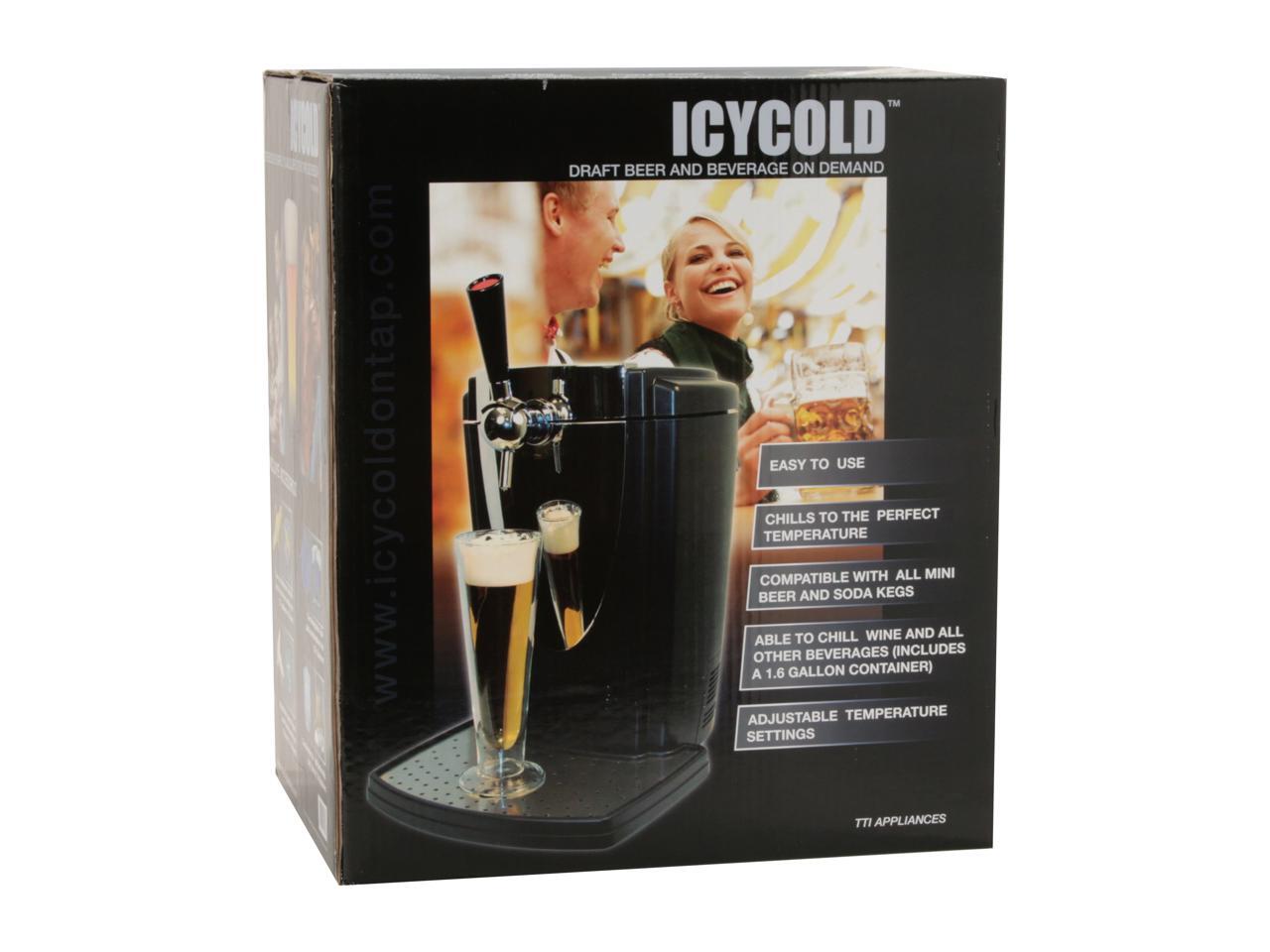 ICYCOLD ICPRO 5000 Counter Top Beer and Beverage Dispenser with Tap