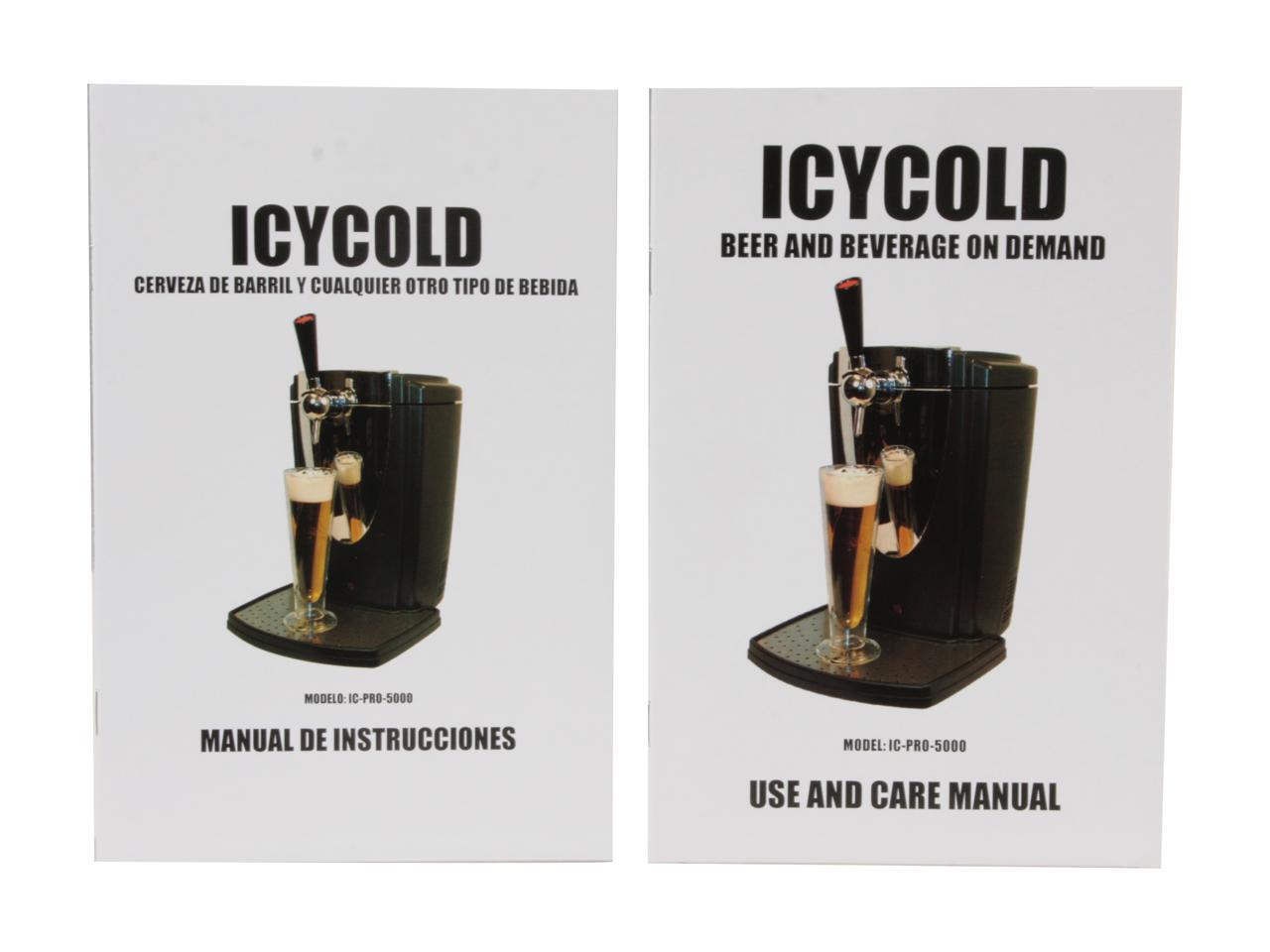 ICYCOLD ICPRO 5000 Counter Top Beer and Beverage Dispenser with Tap