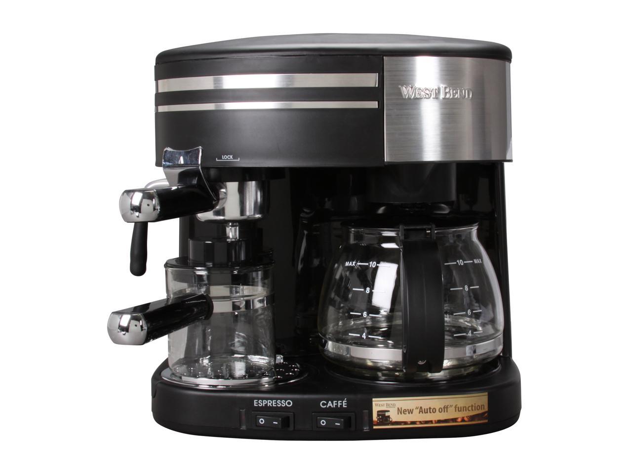 West Bend 55109 Black 3in1 Coffee Center