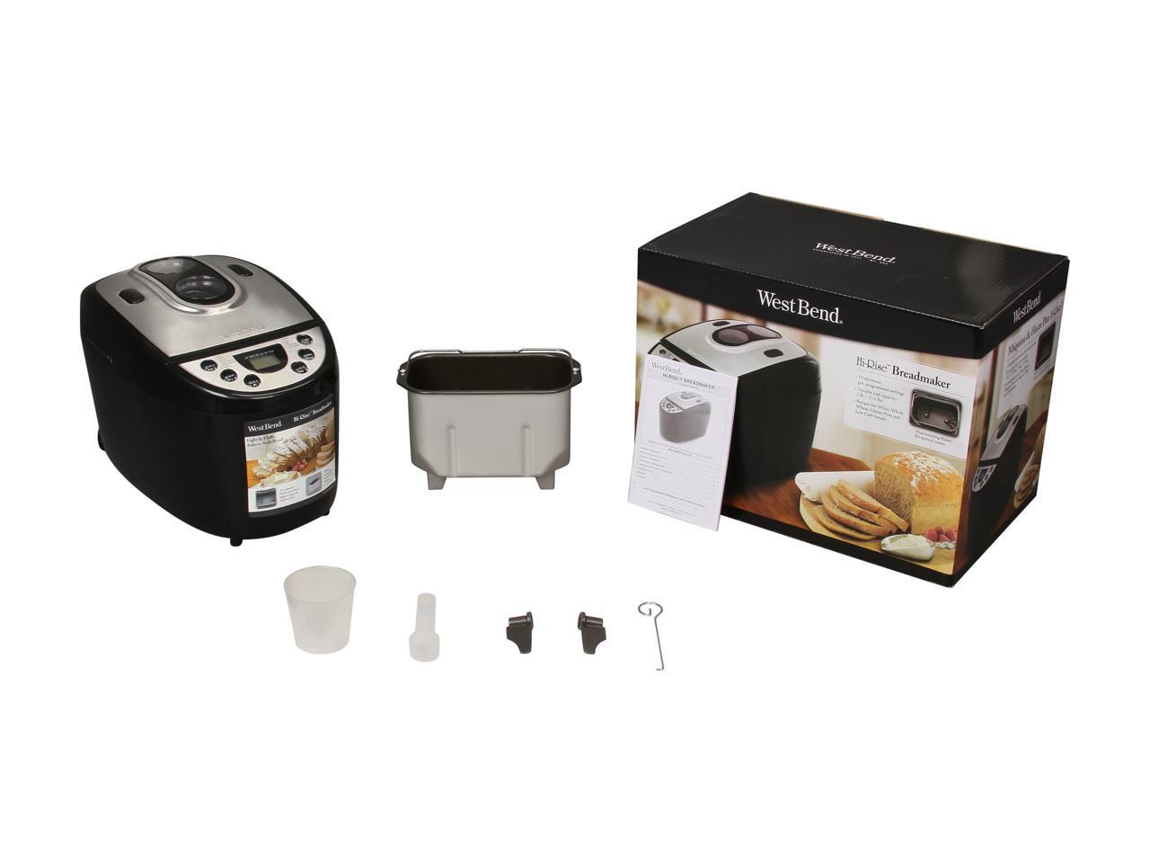 West Bend 41300 HiRise Electric DualBlade Breadmaker up to 2.5 lbs