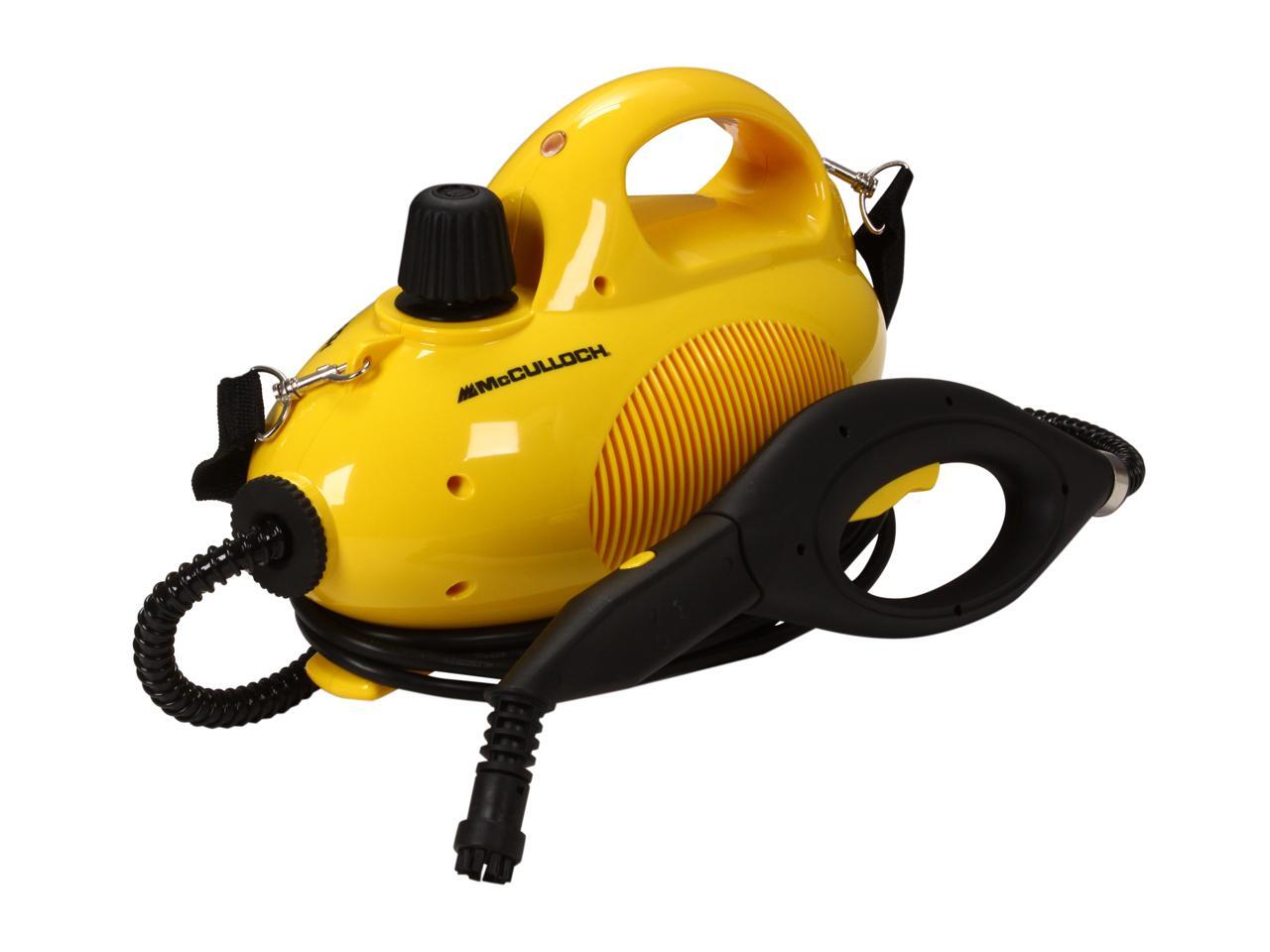McCulloch MC1246 Portable Power Steam Cleaner Yellow