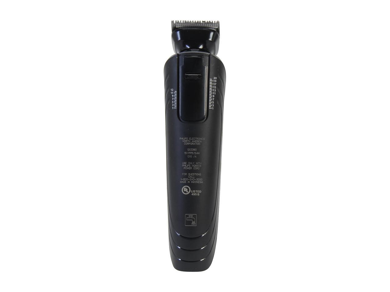 Philips Norelco QG3360/42 Grooming kit Face & Head Multigroom - Newegg.com