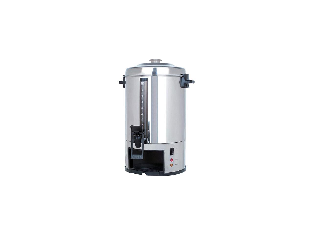 Better Chef IM151 100 Cup Coffee Maker, Stainless Steel