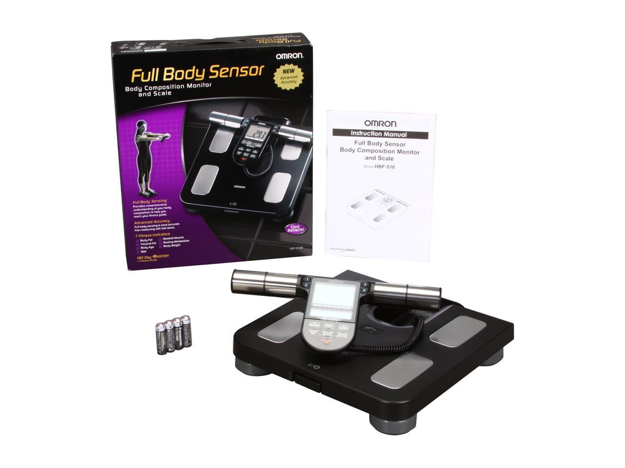 OMRON HBF516B Full Body Sensor Body Composition Monitor and Scale