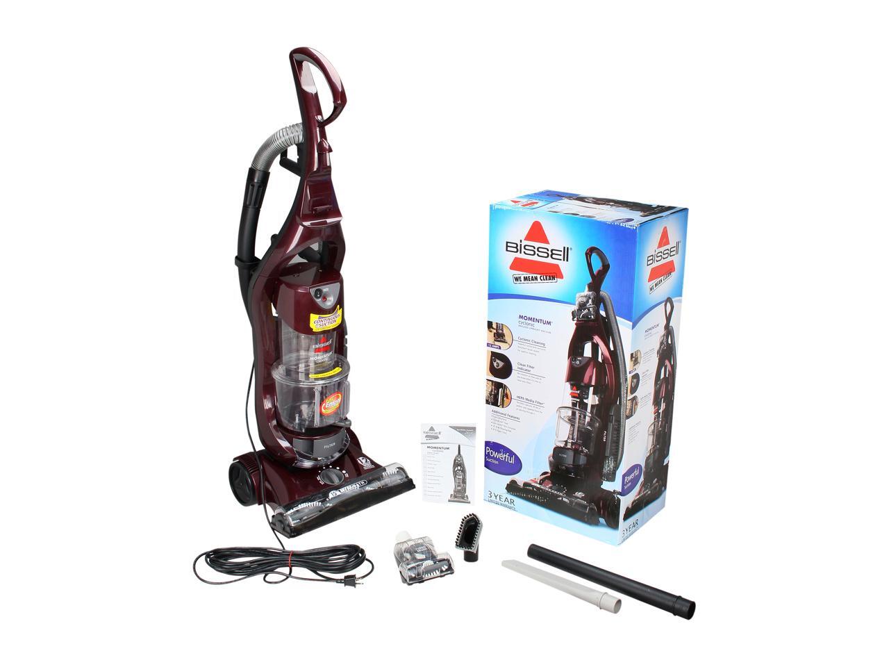 BISSELL 82G71 Momentum Bagless Upright Vacuum Bordeaux Pearl