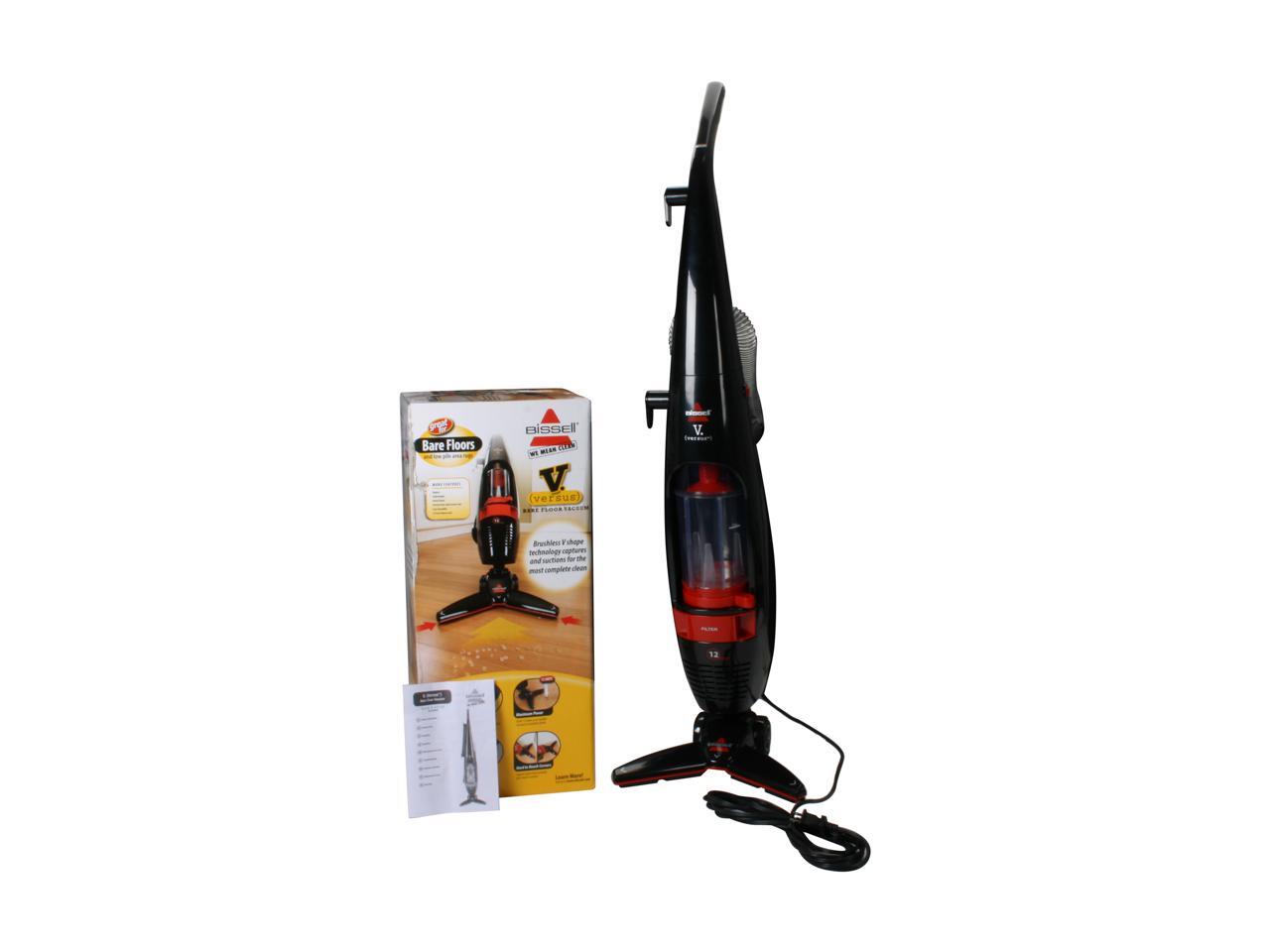 BISSELL 76T8 Versus Bare Floor Bagless Vacuum Black