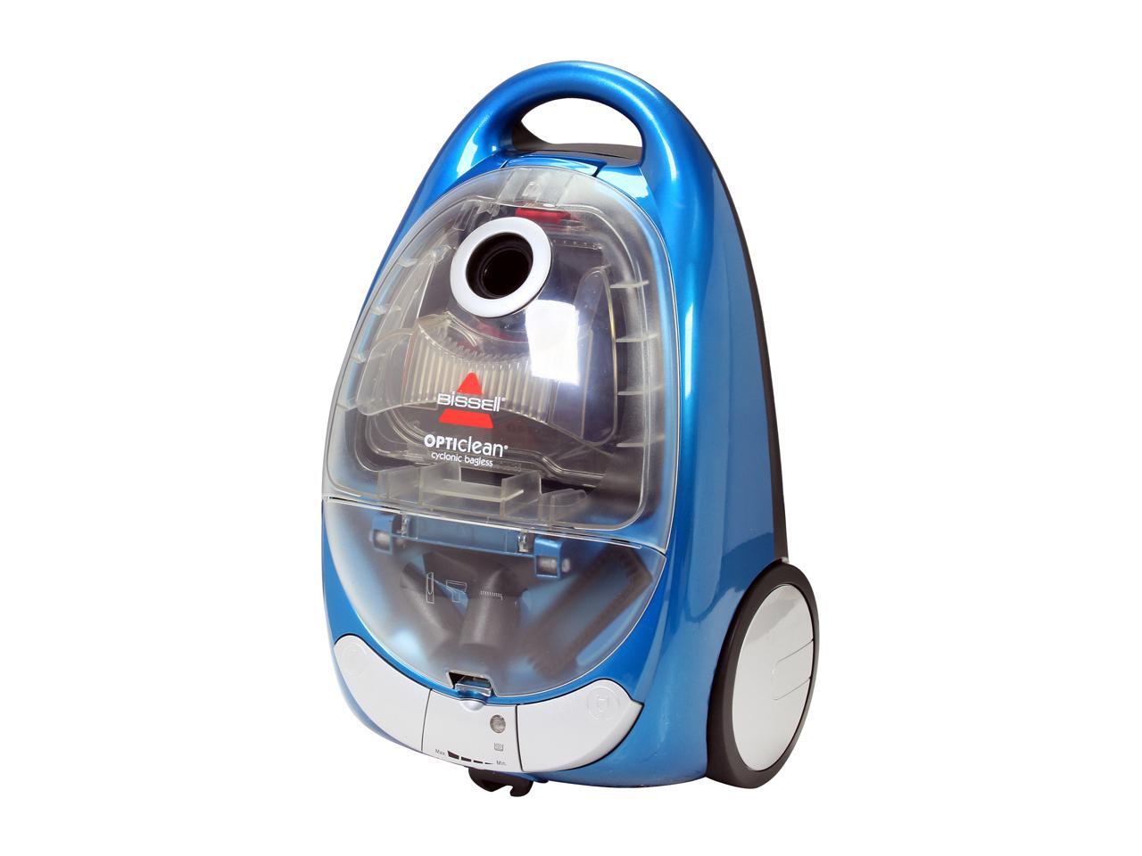 BISSELL 66T61 OptiClean Cyclonic Bagless Canister Vacuum Blue