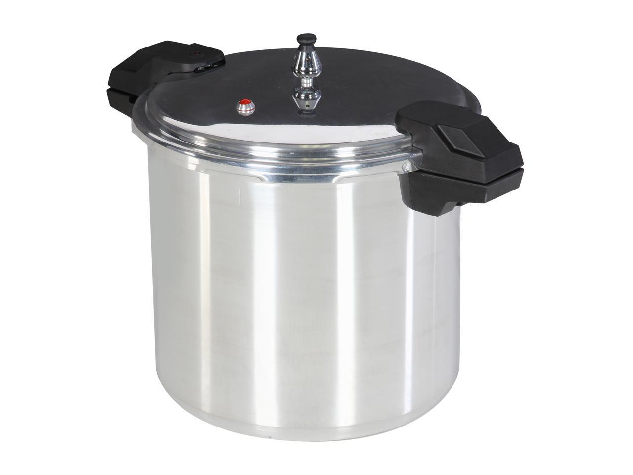 Mirro 92122A Polished Aluminum Dishwasher Safe 22Quart Pressure Cooker