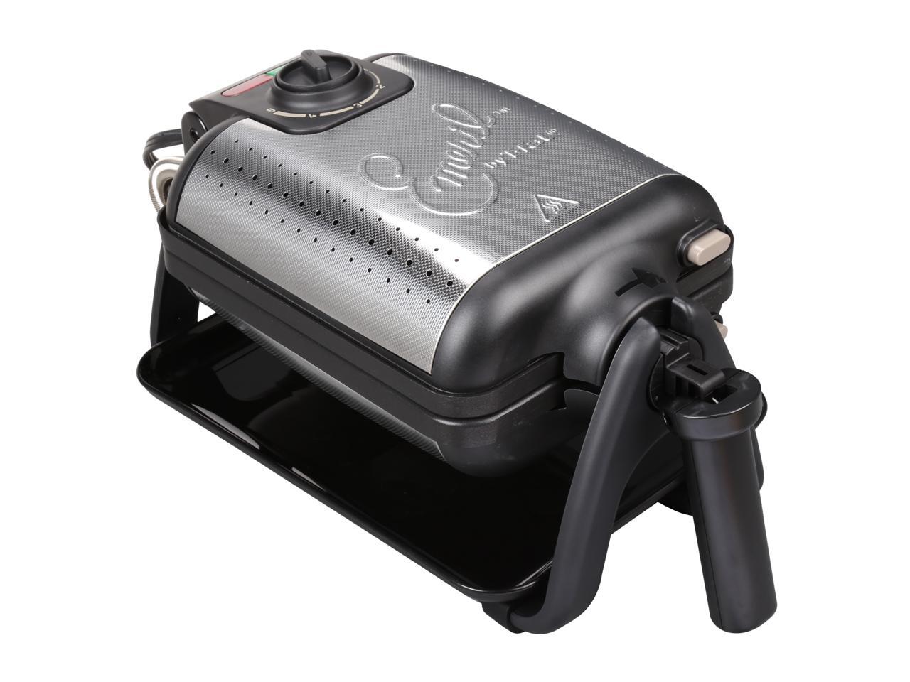 Emeril by Tfal WM752851 Black WAFFLE & PANINI MAKER