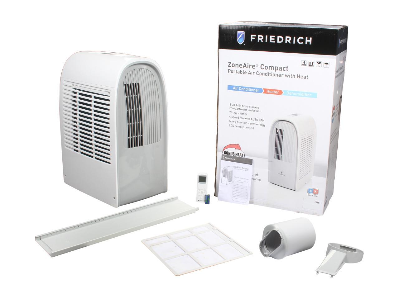 Friedrich P08S 8,000 BTU 115 volt Compact Portable Room Air