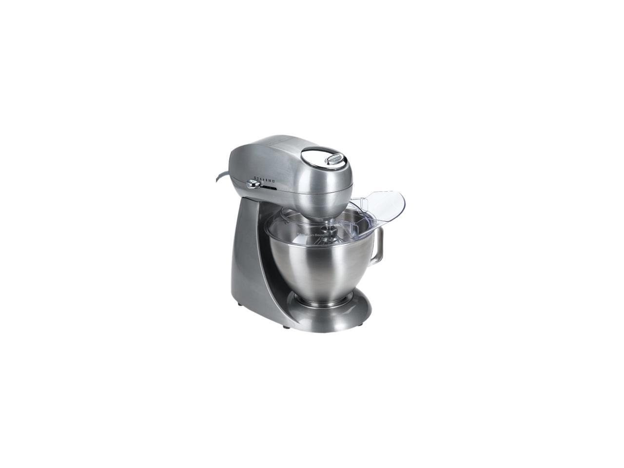 Hamilton Beach 63220 Eclectrics Sterling AllMetal Stand Mixer Silver