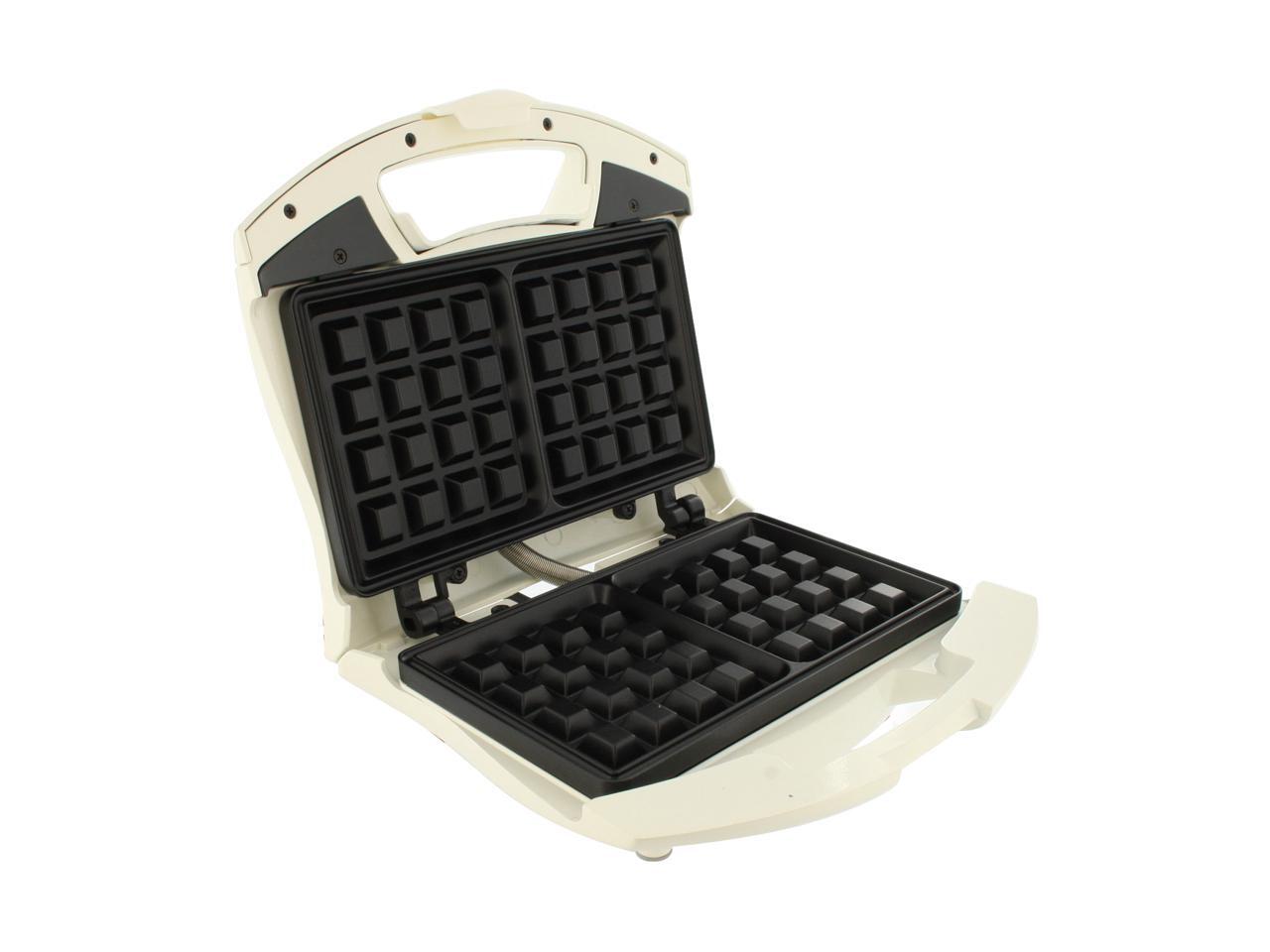 Hamilton Beach 26000 White Proctor Silex Morning Baker Belgian Waffle