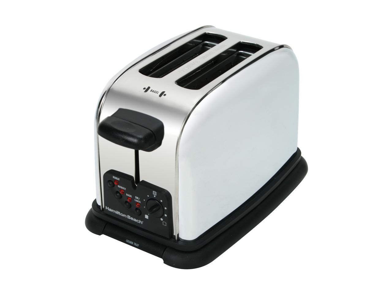 Open Box: Hamilton Beach 22559 Chrome Classic Extra-Wide Slot Toaster ...