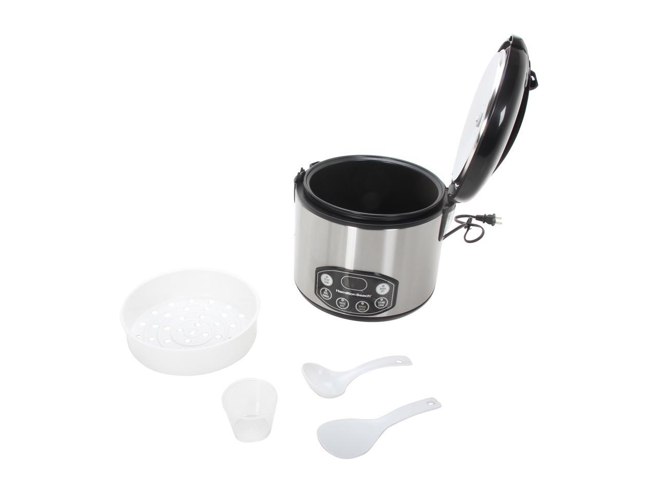 Hamilton Beach 37536 Black/Stainless Steel Digital Simplicity Deluxe