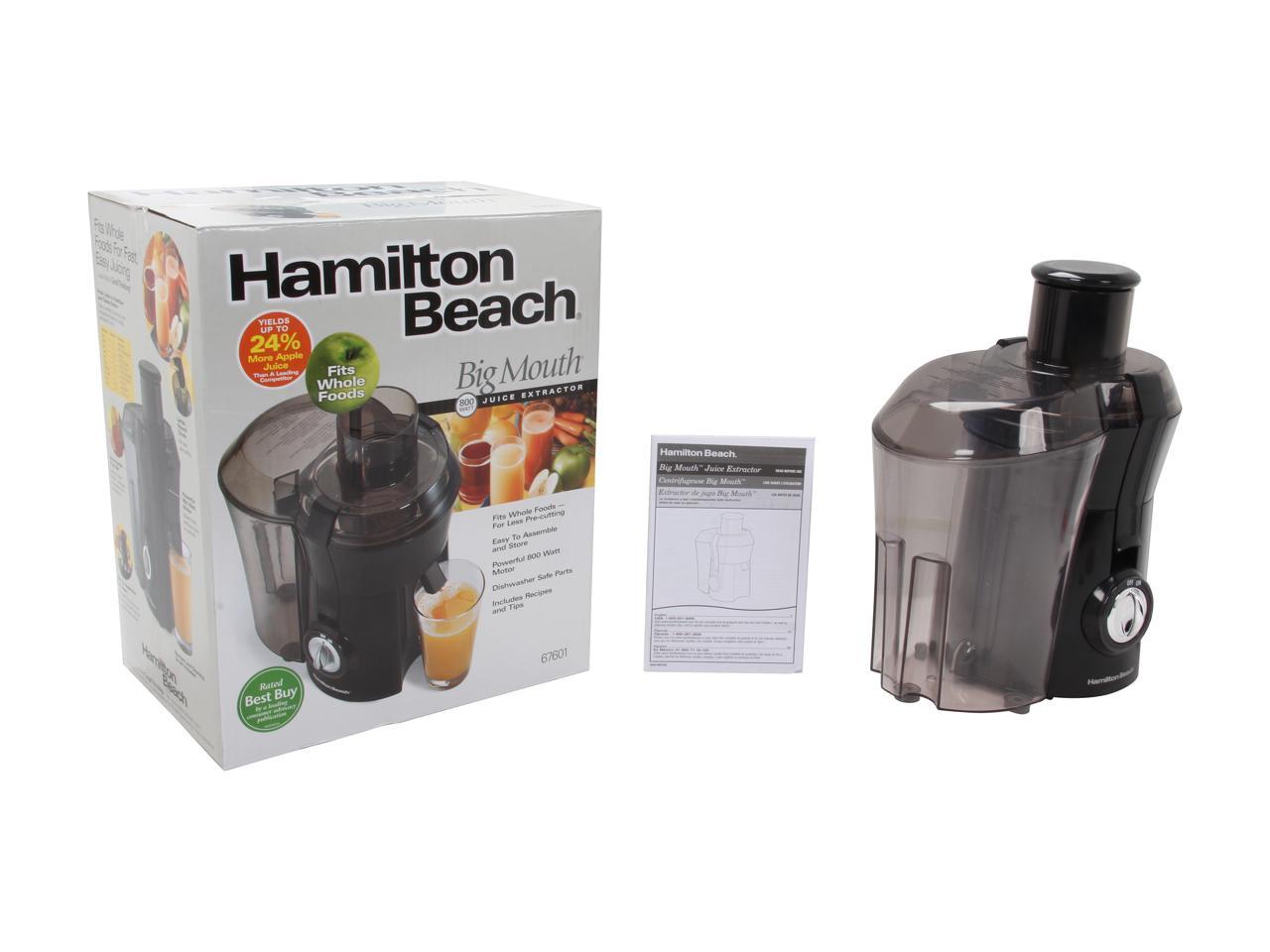 hamilton beach juicer directions