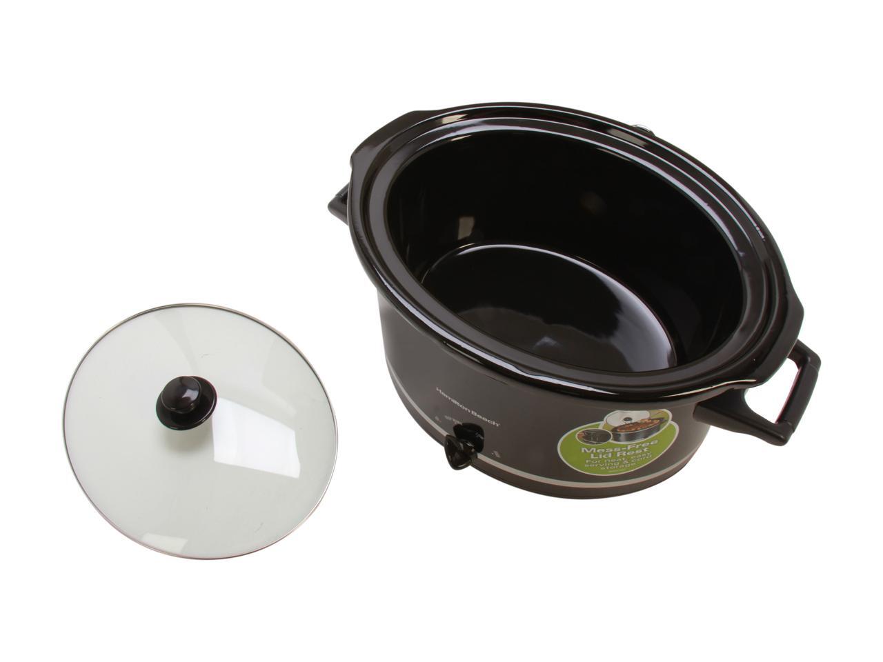 Hamilton Beach® 8 Quart Slow Cooker with Lid Rest