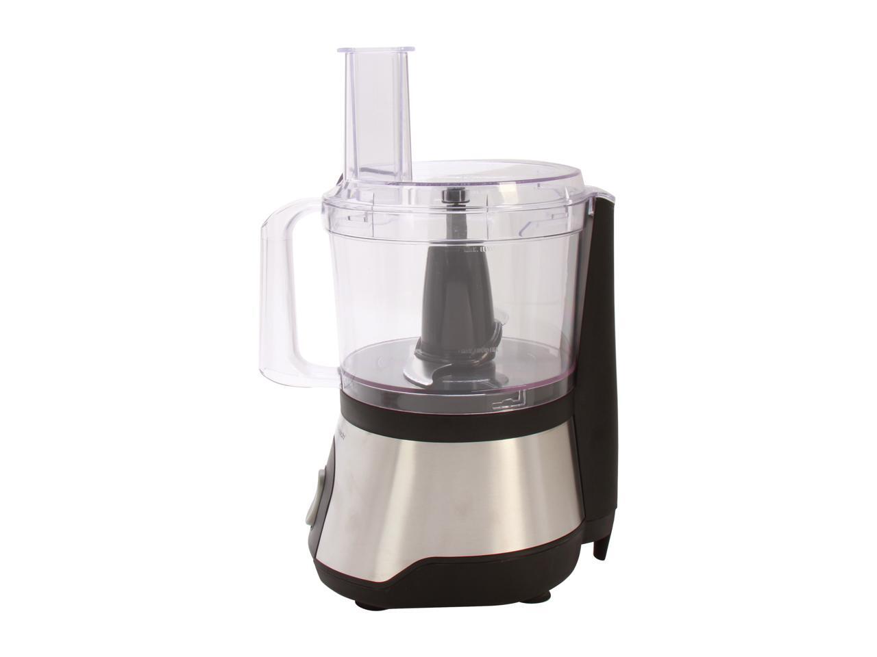 Hamilton Beach 70760 10Cup Food Processor with Compact Storage, Black & Stainless
