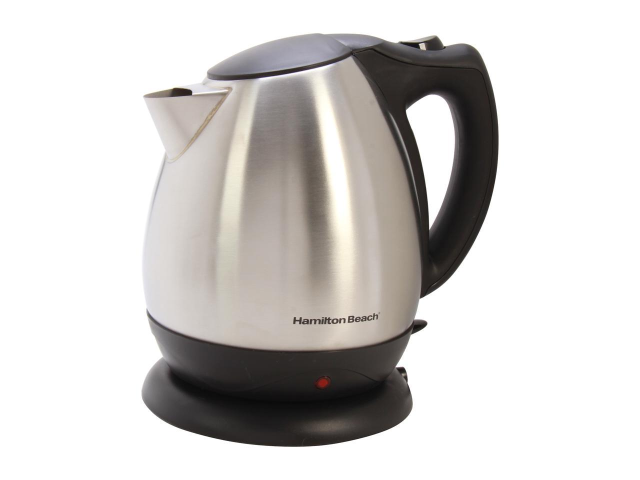 Hamilton Beach 40870 Stainless Steel 10 Cup Electric Kettle - Newegg.com