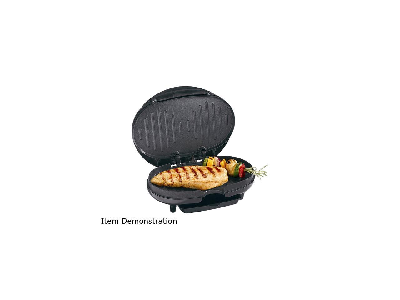 Proctor Silex 25218Y Black Compact Indoor Grill Newegg.ca