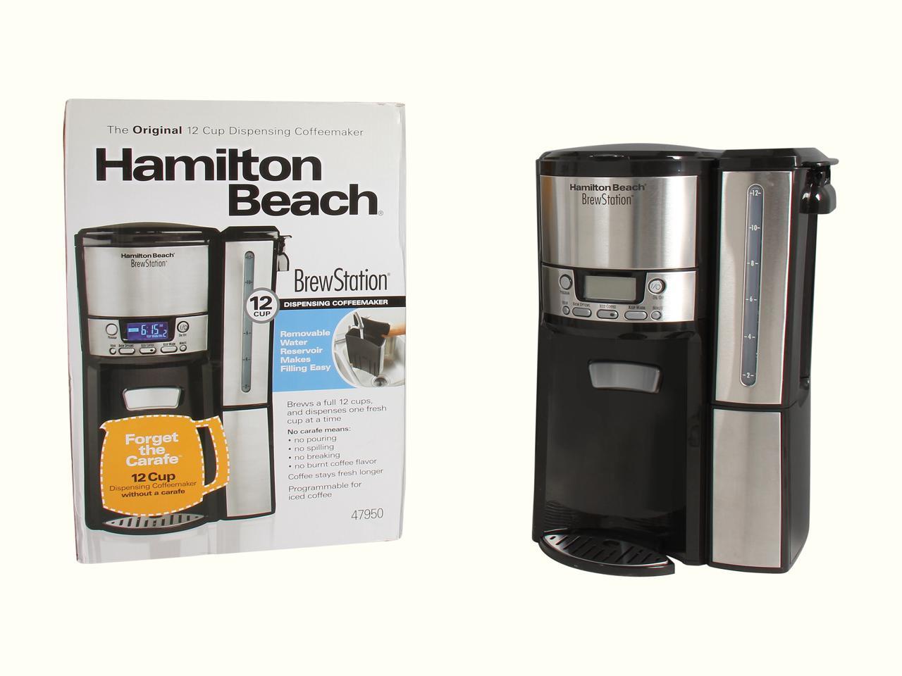 Hamilton Beach 12Cup BrewStation Dispensing Drip Coffeemaker 47950