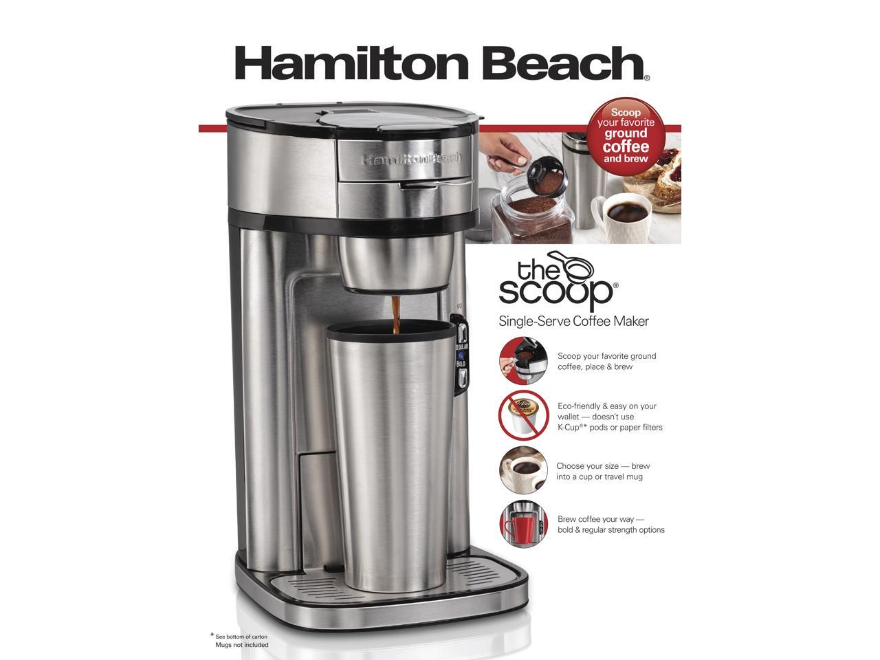 Hamilton Beach The Scoop SingleServe Coffee Maker 49981R
