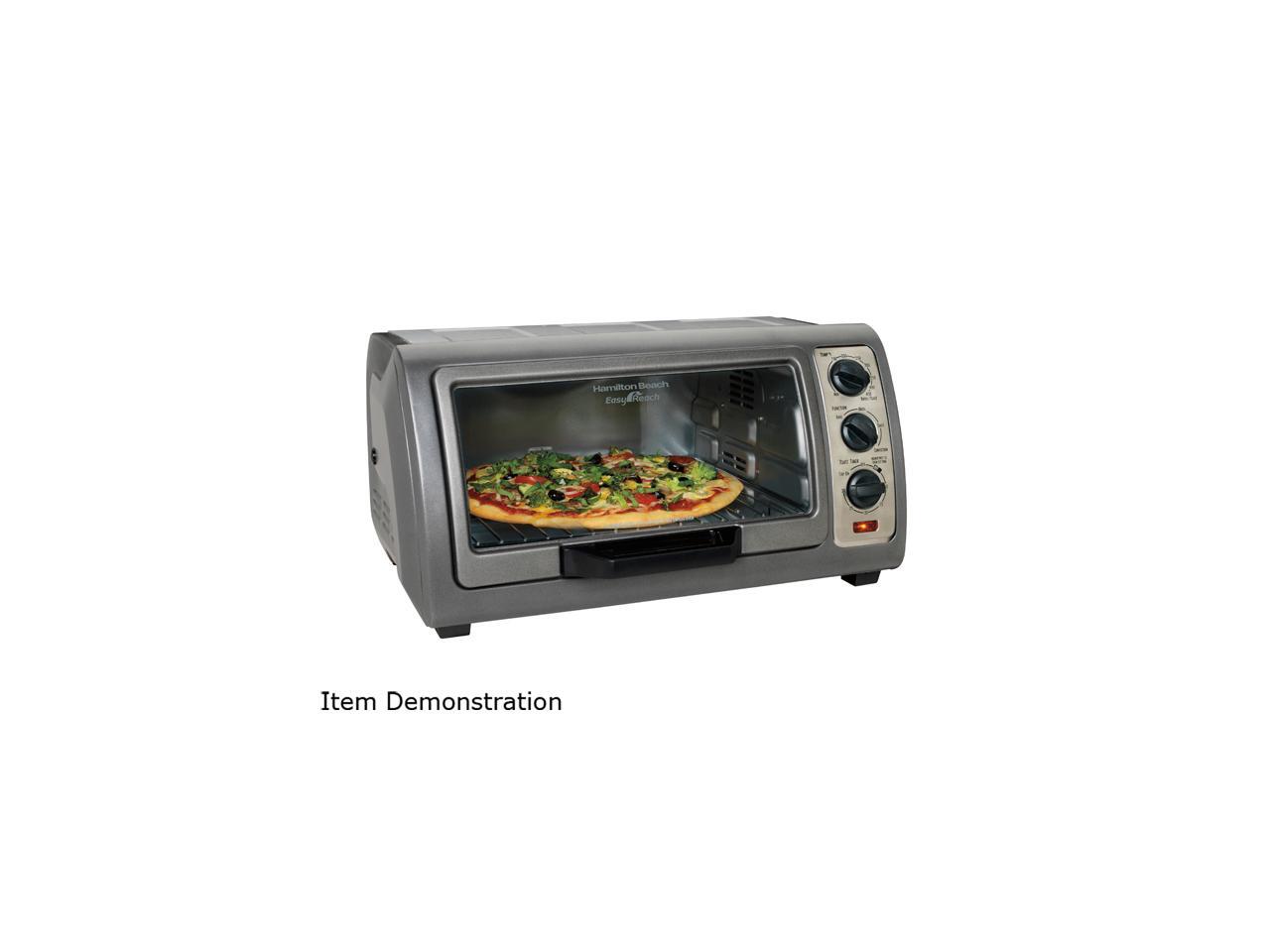 Hamilton Beach 31126 EasyReach 6 Slice Toaster Oven Broiler with
