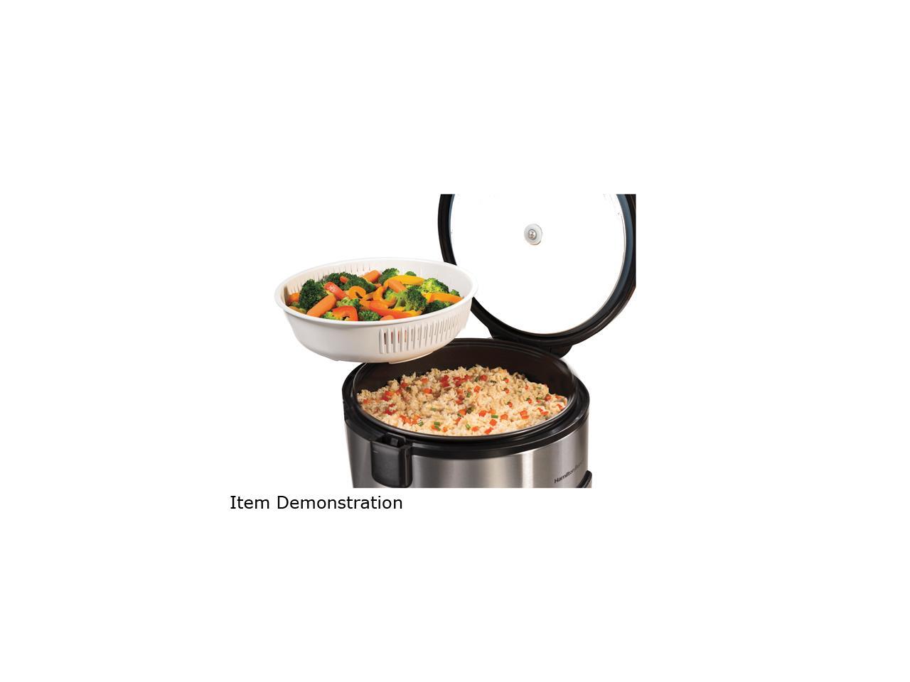 Hamilton Beach 37548 214 Cup Capacity (Cooked) Rice/Hot Cereal Cooker