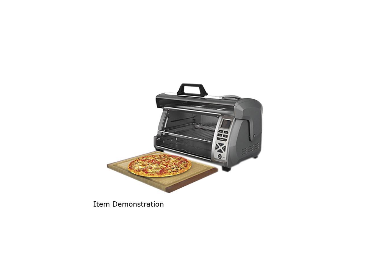 Hamilton Beach 31128 6 Slice Easy Reach Digital Toaster Oven with Roll