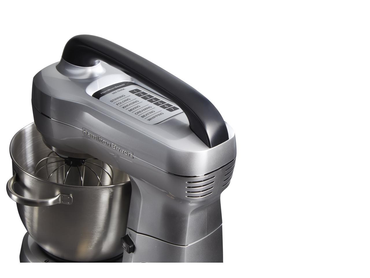 Hamilton Beach 63392G 7 Speed Stand Mixer Silver