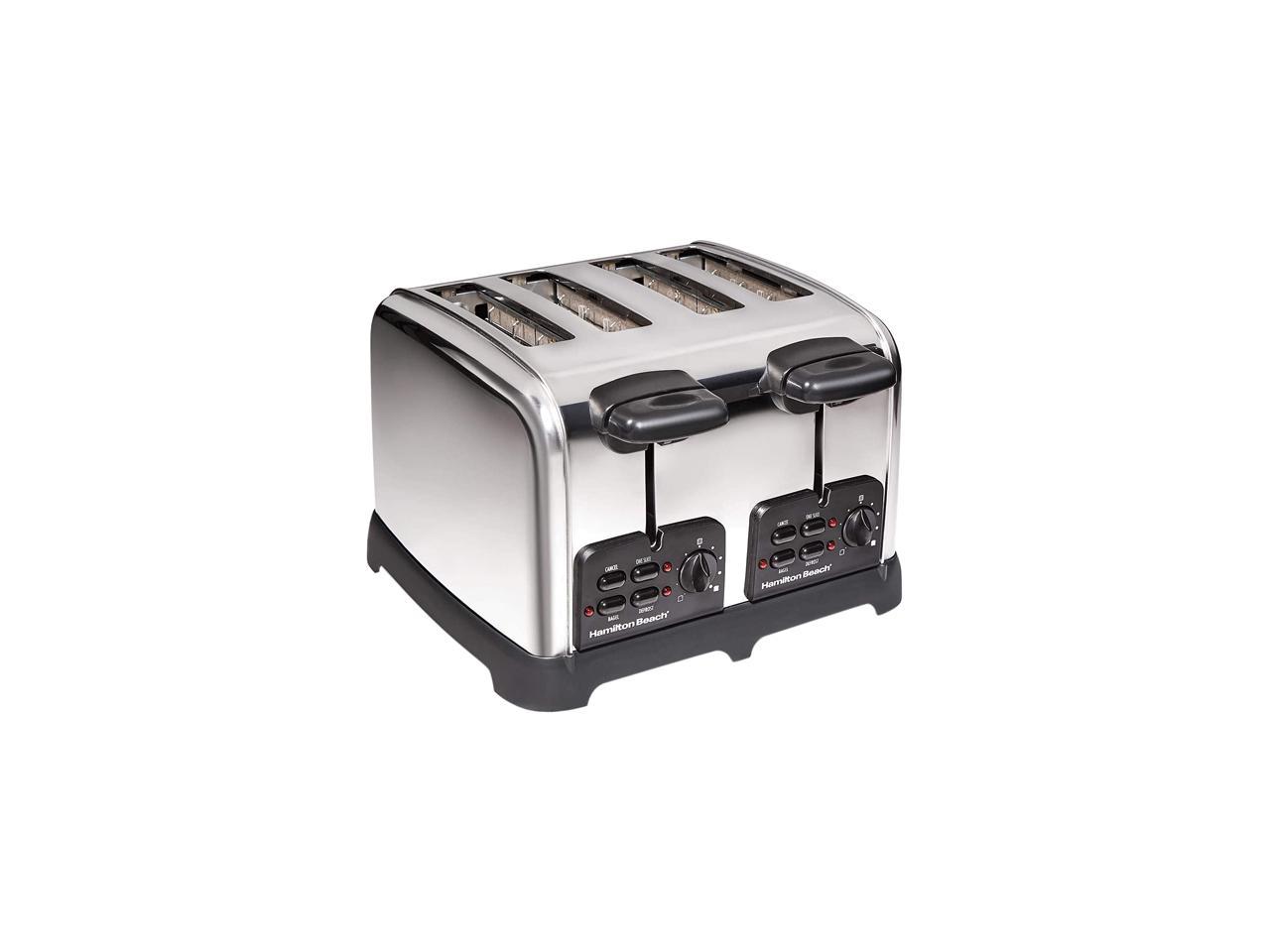 Hamilton Beach 24782 Classic 4 Slice Toaster with Sure-Toast Technology ...