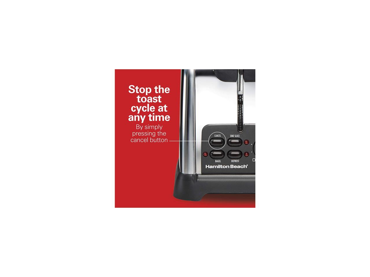 Hamilton Beach 24782 Classic 4 Slice Toaster with SureToast Technology