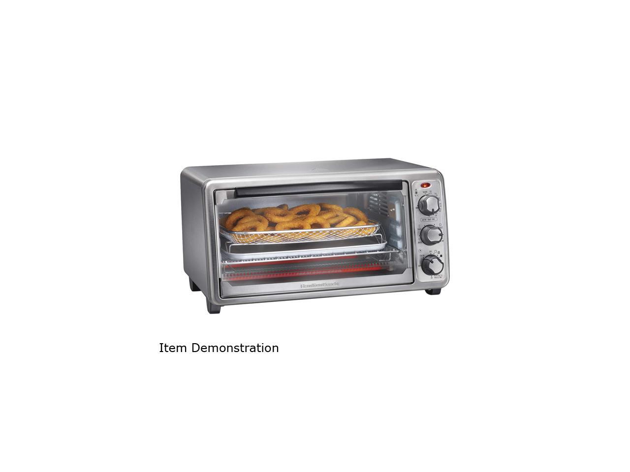Hamilton Beach 31413 Stainless Steel SureCrisp Air Fryer Toaster Oven