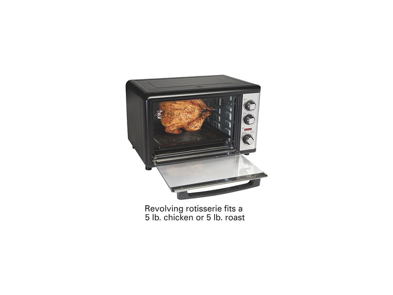 Hamilton Beach 31108 Revolving Rotisserie Countertop Oven With Convection 