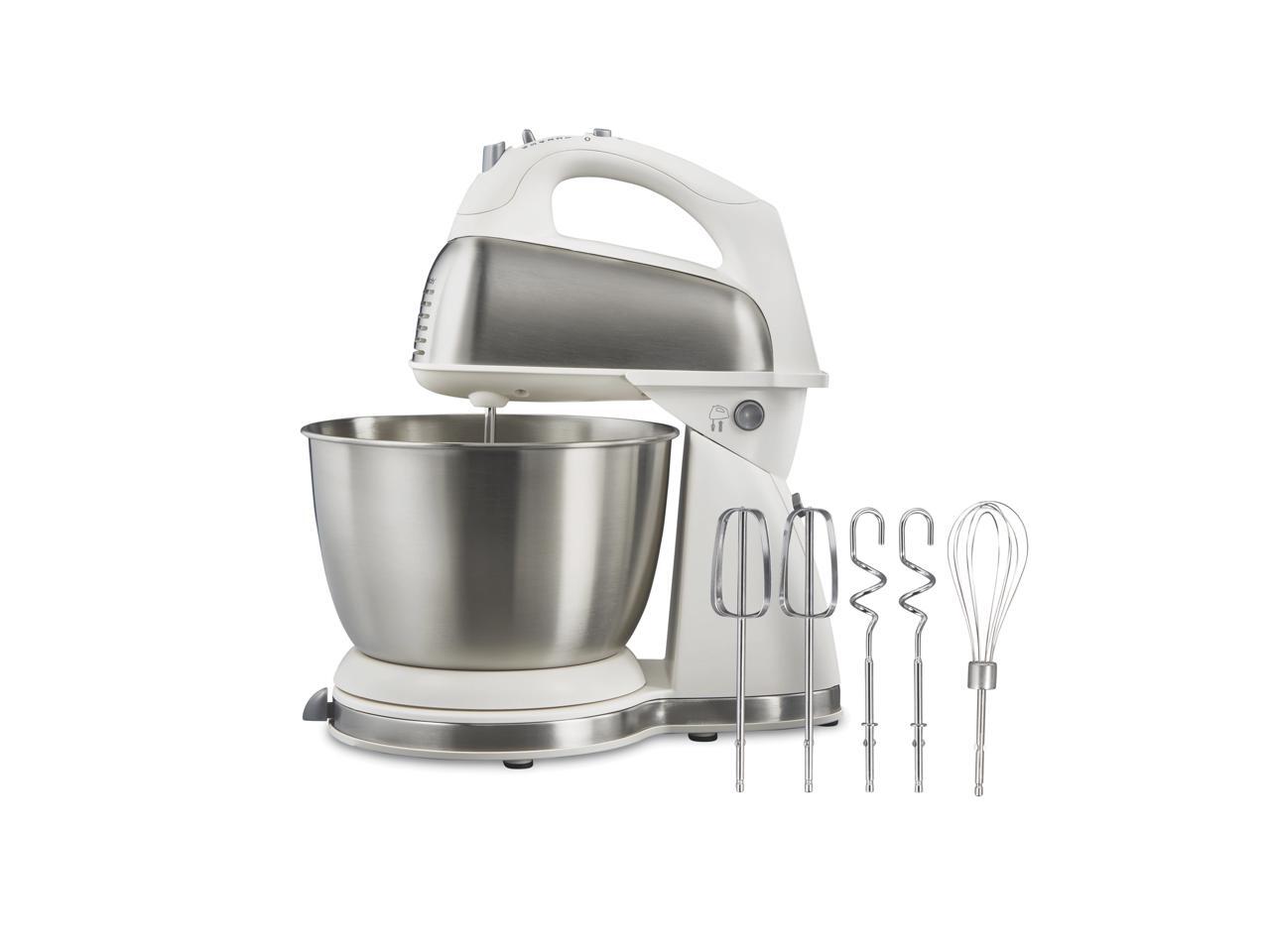 Hamilton Beach 64655 Classic 4 Quart 6 Speed Stand Mixer White mixer