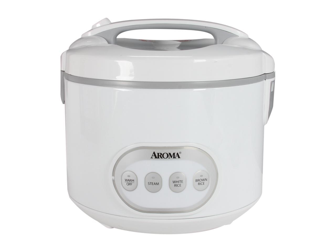 AROMA ARC978 White 16Cup CoolTouch Rice Cooker