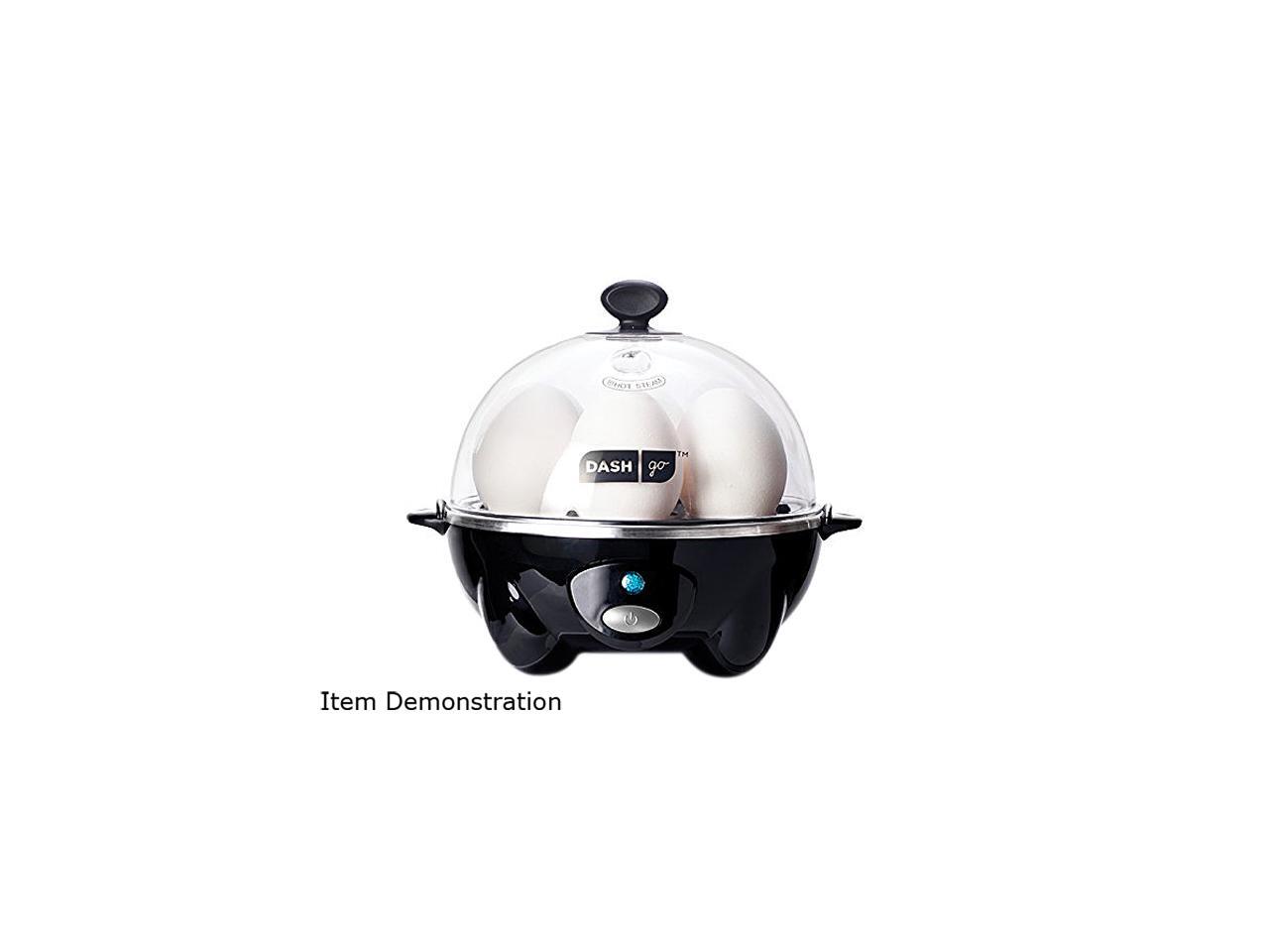 Storebound DEC005BK Black Rapid 6 Egg Cooker, Perfect for Hard, Medium, Soft or Poached Eggs
