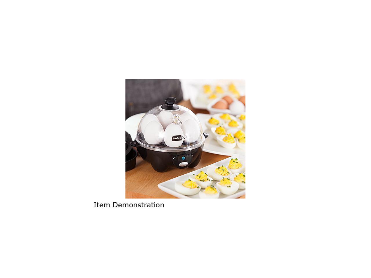 Storebound DEC005BK Black Rapid 6 Egg Cooker, Perfect for Hard, Medium, Soft or Poached Eggs