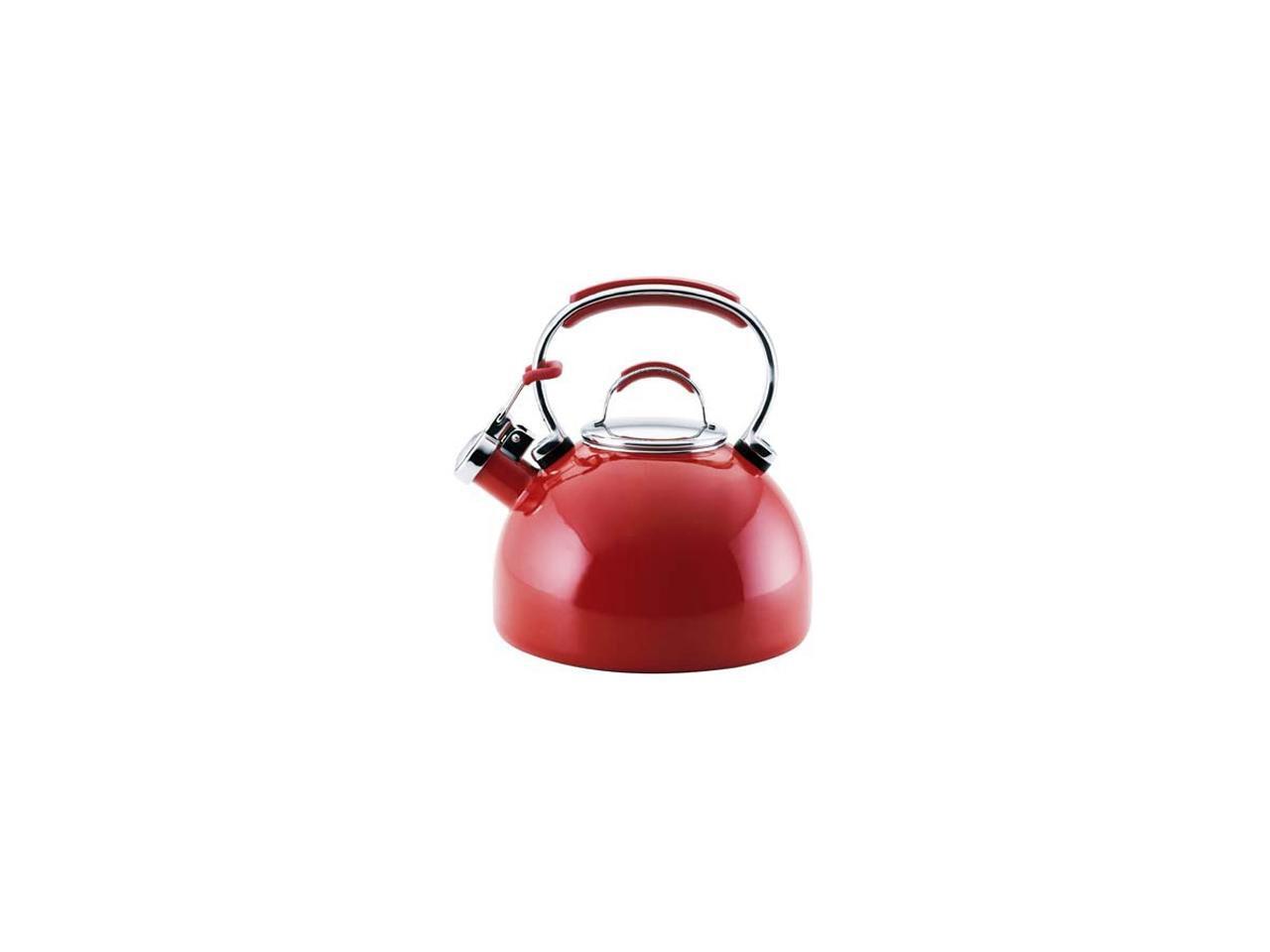 KitchenAid 50360 Red 2 Qt. Porcelain Tea Kettle