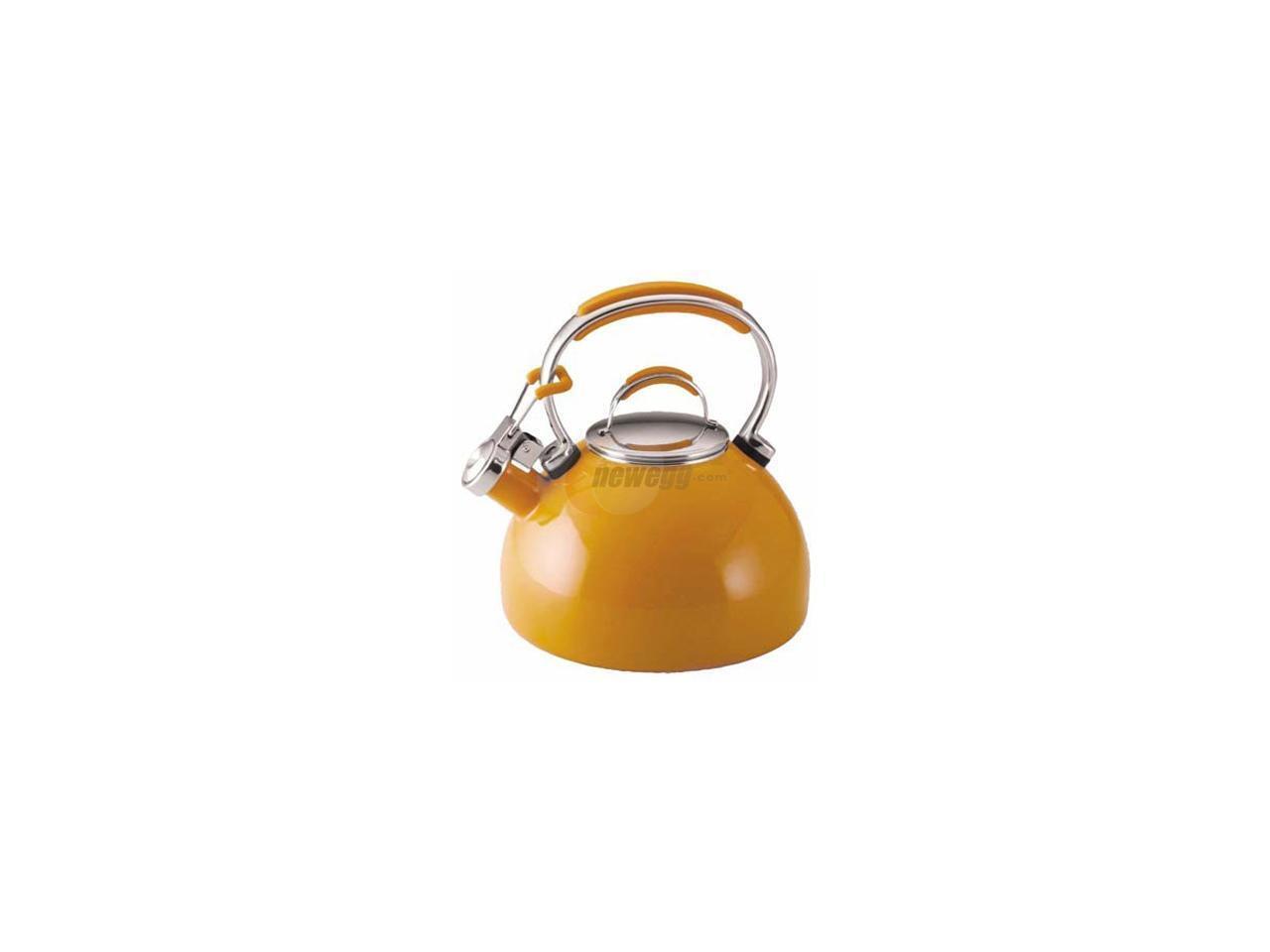 KitchenAid 50443 Orange 2 Qt. Porcelain Tea Kettle